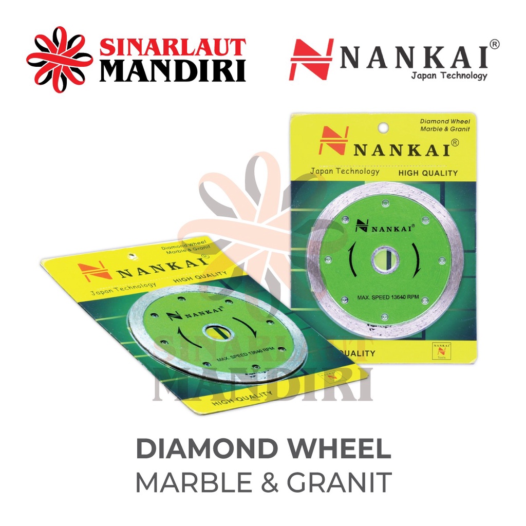 Jual Nankai Mata Potong Marble Granit Diamond Wheel Basah Nankai Shopee Indonesia