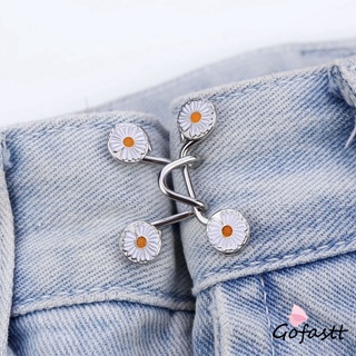 Image of Kancing Jeans Logam Adjustable Kancing Pengait Celana Panjang Jeans Denim /Jeans Pinggang Kancing Yang Bisa Dilepas Bisa Mengurangi Lingkar G