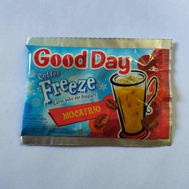 

Good Day Freeze Mocafrio Sachet 30 Gram