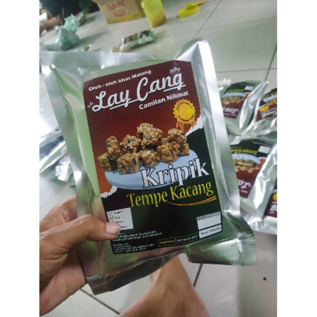 

Kripik tempe kacang