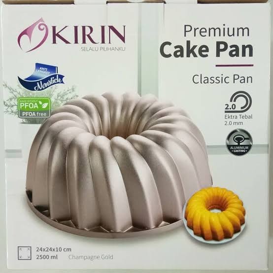 Kirin Loyang Kue Bolu Cake Pan Classic 24cm