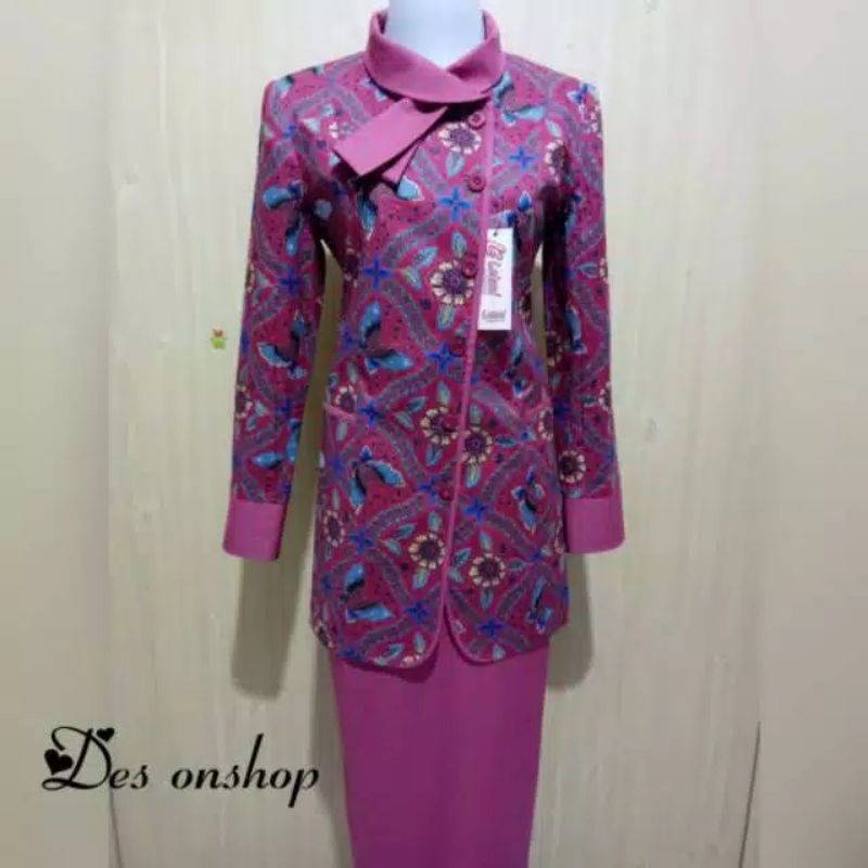 Jual Baju Kerja Seragam Kerja Full Batik Shopee Indonesia