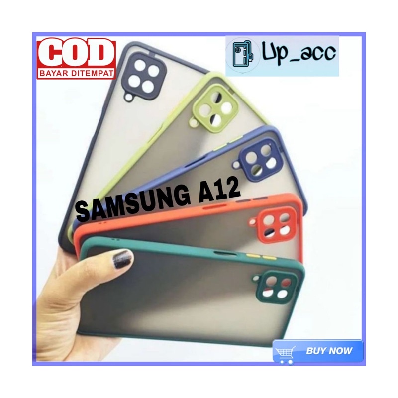 SAMSUNG A12 / A02S / MY CHOICE CSQUARE Bumper Candy CAMERA FUZE DOVE Protector HARD CASE