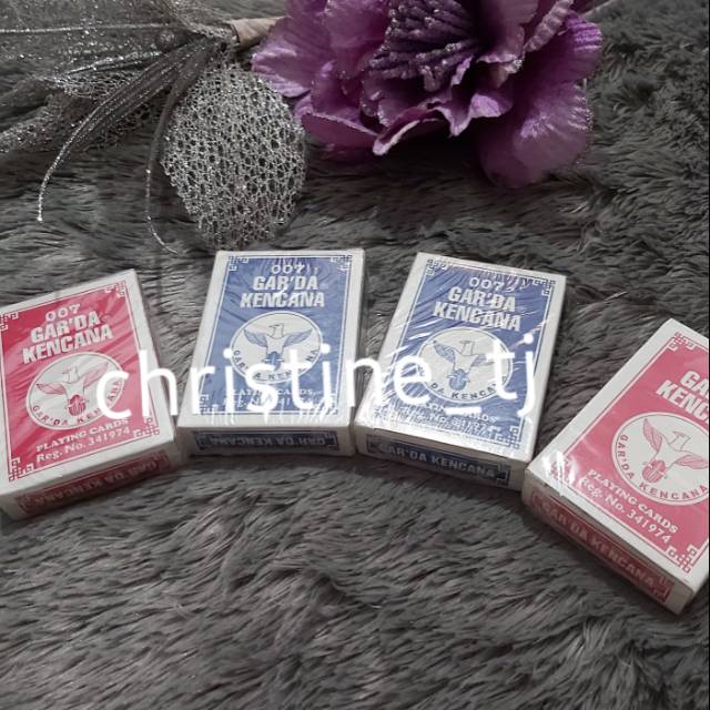 KARTU REMI / PLAYING CARDS 007 GAR'DA KENCANA