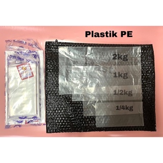 Jual PLASTIK PE KILOAN / KANTONG PLASTIK PE UNTUK ES MINYAK SANTAN GULA ...