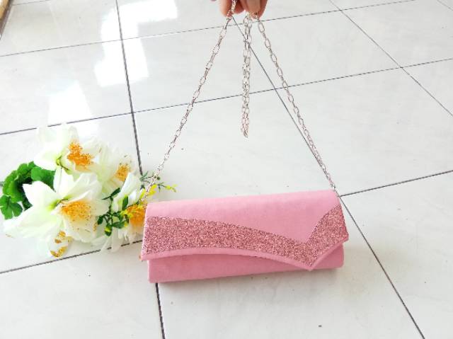 Clutch Pesta C005 Rantai Panjang