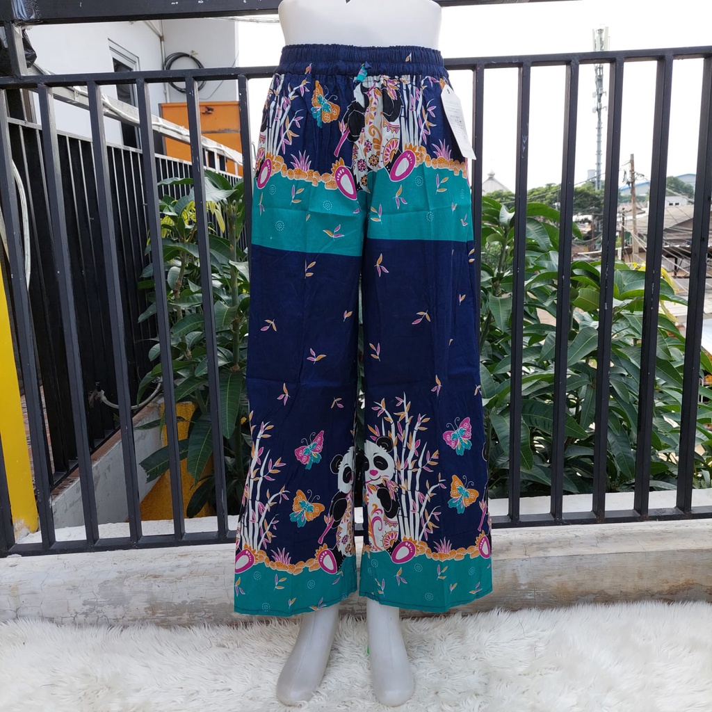 Kulot panjang katun motif keren-motif no.49