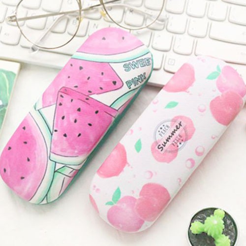 kotak kacamata motif kartun buah fruit glasses case (3F2)&amp;(3G2) jgl082