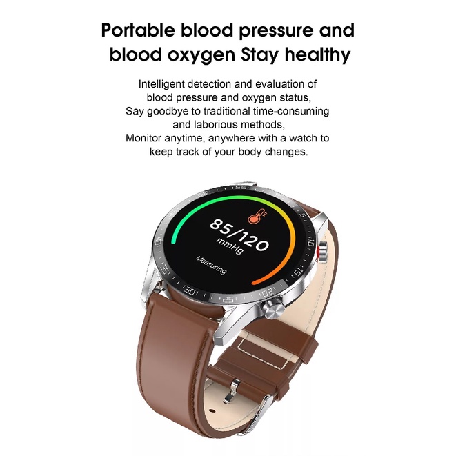 ROCKWARE L13 - Sporty Smartwatch IP68 Waterproof ECG Heart Rate Sensor