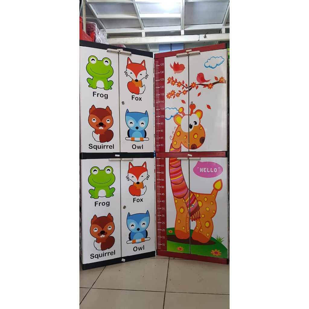 lemari plastik / lemari pakaian / lemari pakaian plastik / lemari baju - 0