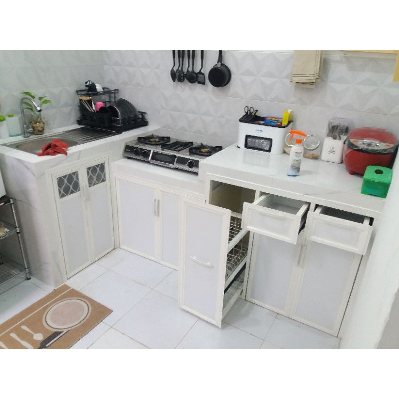 Kitchenset Dapur Free Pemasangan Anti Rayap/Lapuk, Anti Air/Api, By CV. RAJAKARYA 2