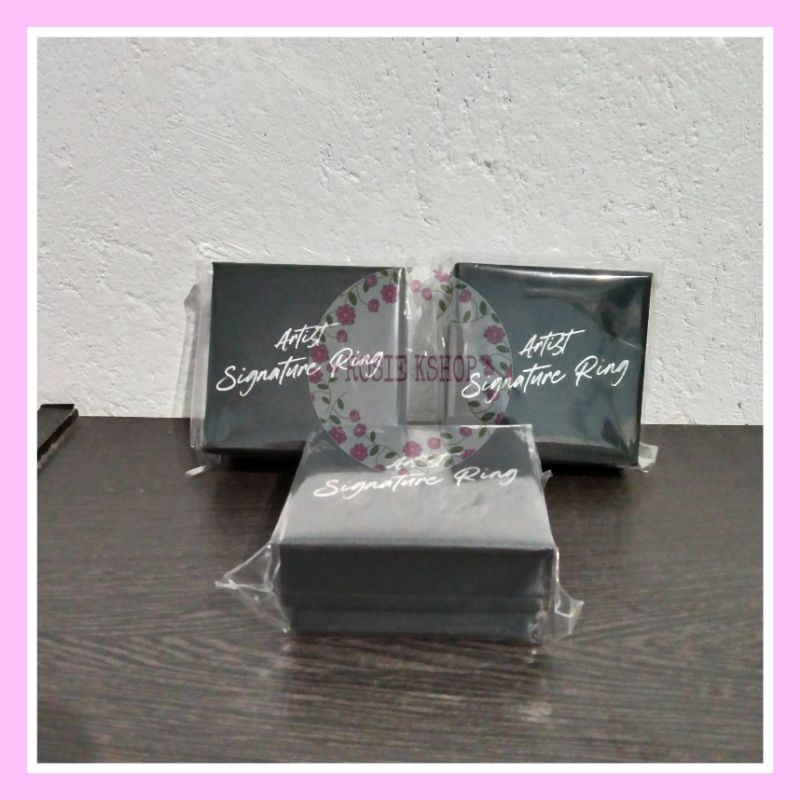 Pelunasan SM Artist Signature Ring NCT EXO