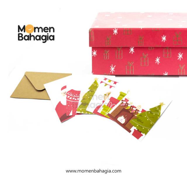 

Kartu Ucapan Natal Classic Series Package + Amplop Vintage (Kartu Natal Murah Bagus)