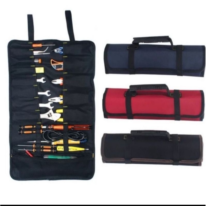 Tas Penyimpanan Kunci-kunci Montir Bengkel Teknisi Electrical Tools Bag Hightquality