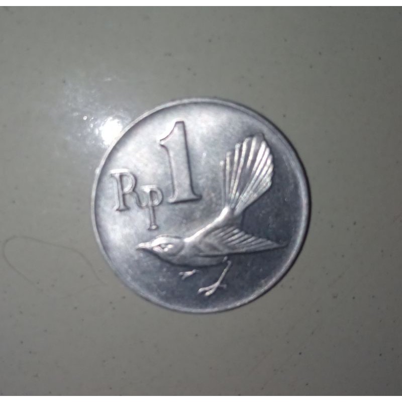uang koin 1 rupiah tahun 1970