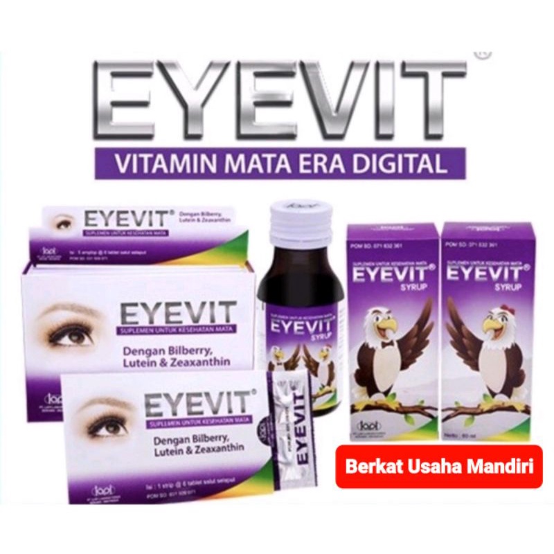 Eyevit syrup 60ml Vitamin Mata buat Anak anak