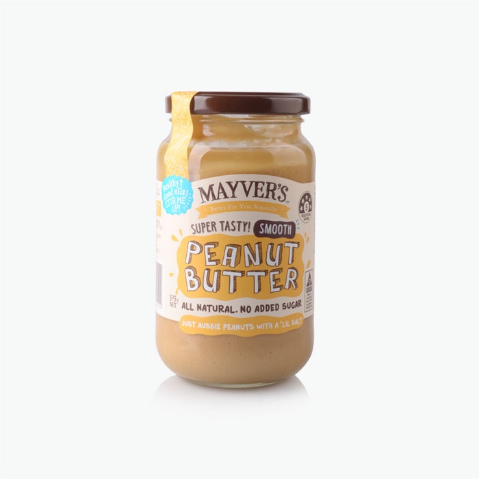 

Mayver's (Mayvers) Peanut Butter Smooth 375g(Gram)