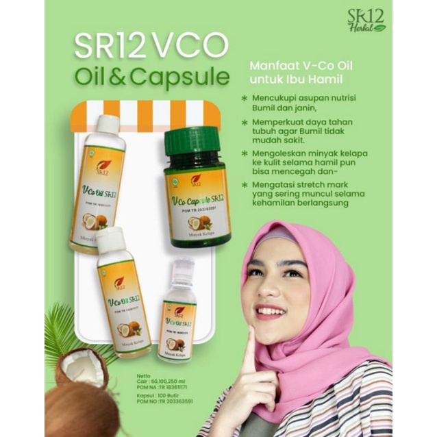 

Vco sr12/virgin coconut oil/minyak kelapa murni/imun booster