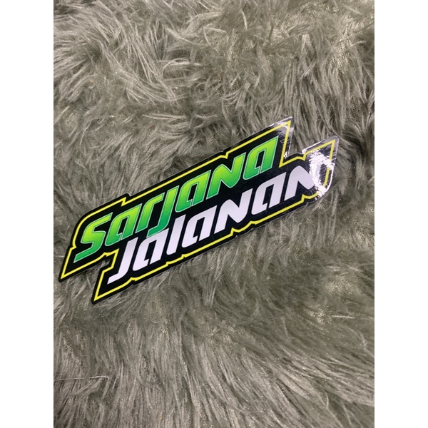 STICKER SARJANA JALANAN