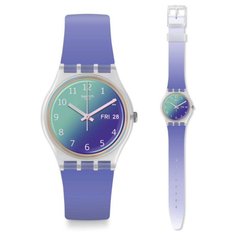 SWATCH GE718 ULTRALAVANDE ORIGINAL GARANSI RESMI SWATCH 2 TAHUN
