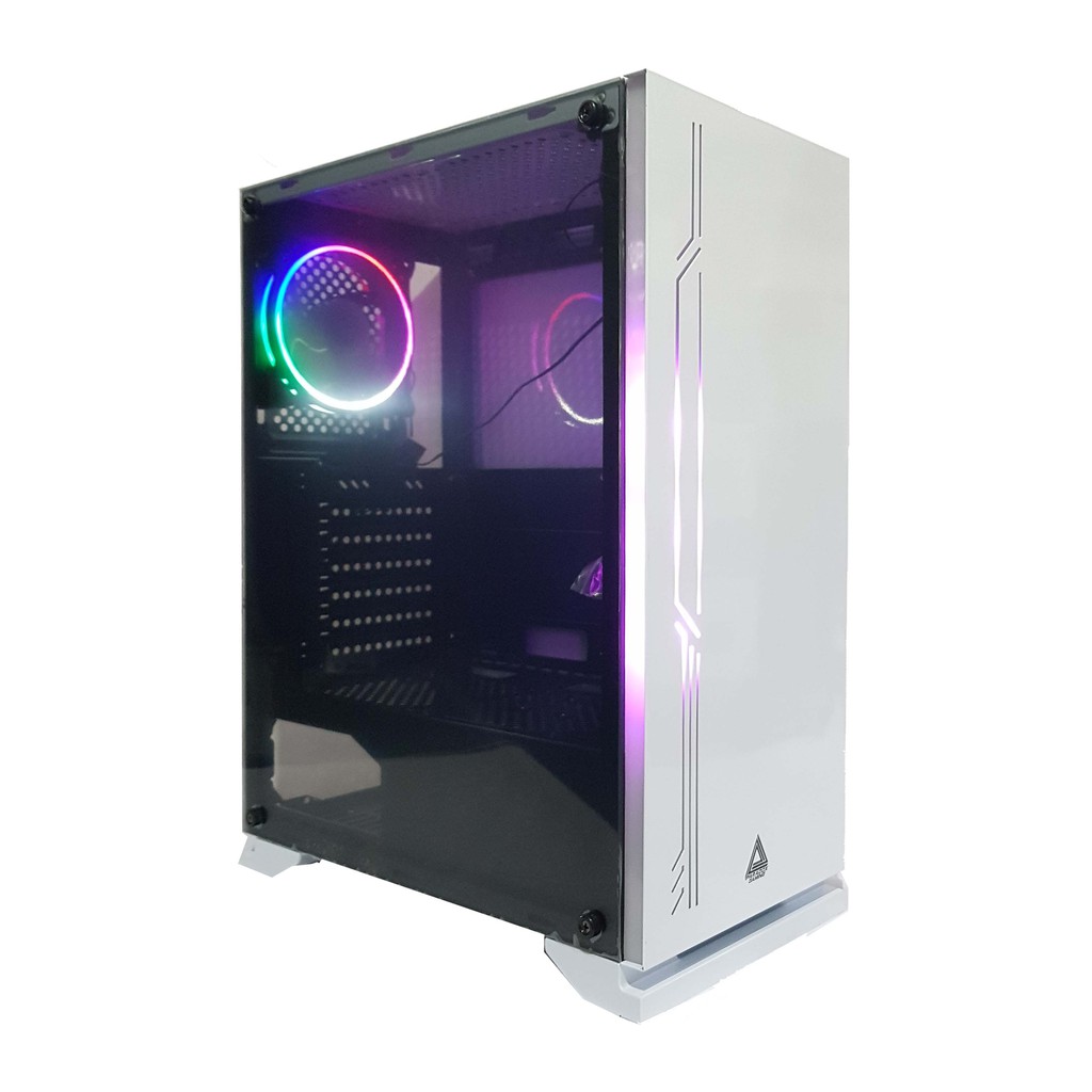 Casing PC Paradox Gaming ASHURA Tempered Glass Gaming Case RGB