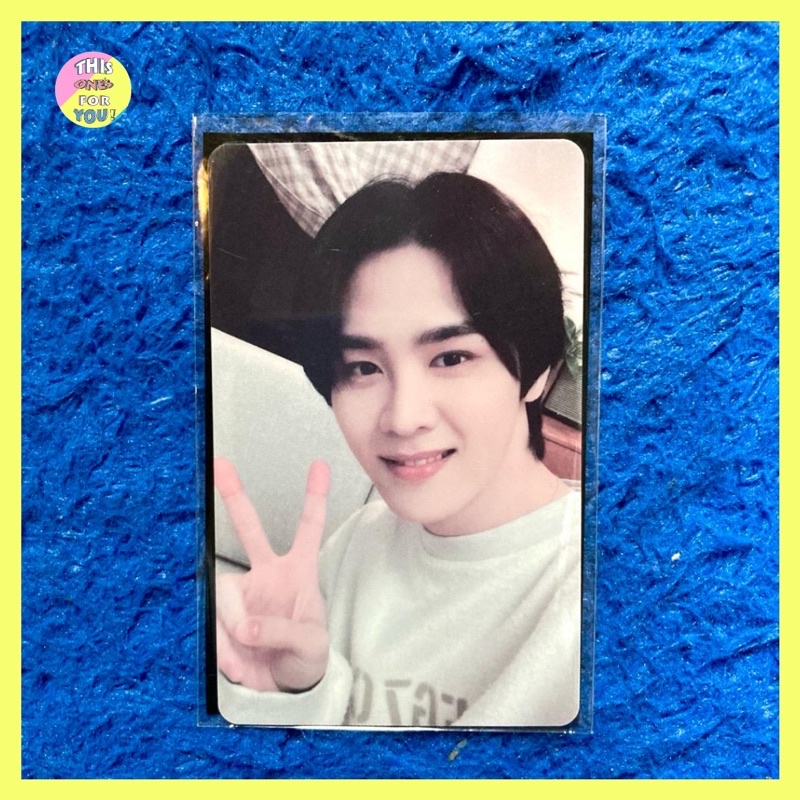 [READY] KUN NCT 2021 OFFICIAL LUCKY DRAW LD PHOTOCARD PC UNIVERSE V SIGN / PEACE VER. WAYV