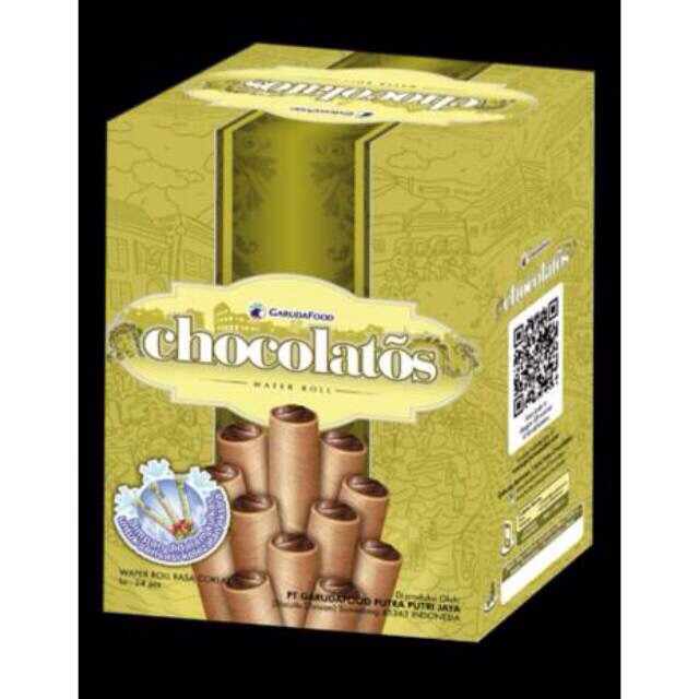 

Chocolatos Wafer Roll Coklat Dus