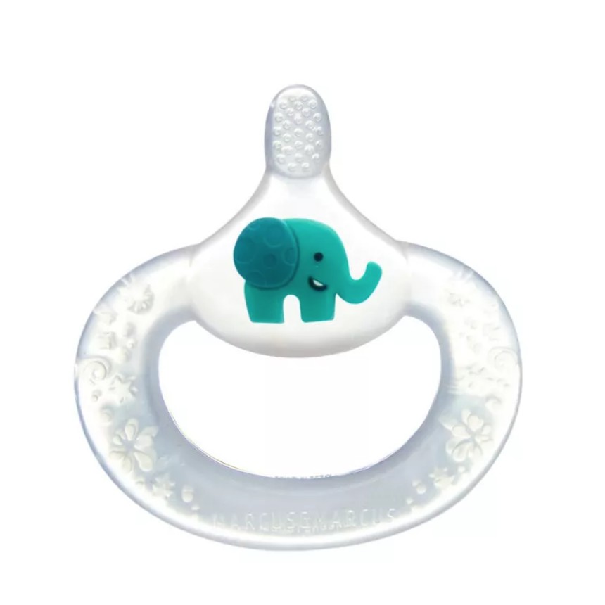 Marcus &amp; Marcus - Baby Teething Toothbrush Elephant Green