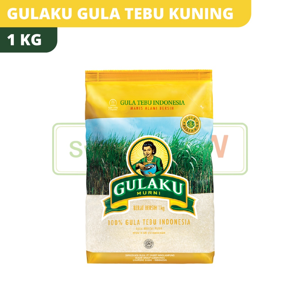 

GULAKU GULA PASIR TEBU KUNING 1KG