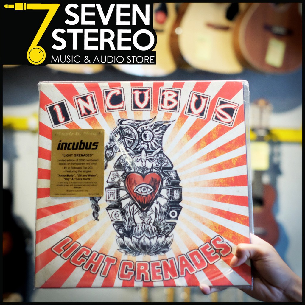 Vinyl Piringan Hitam Incubus - Light Grenades