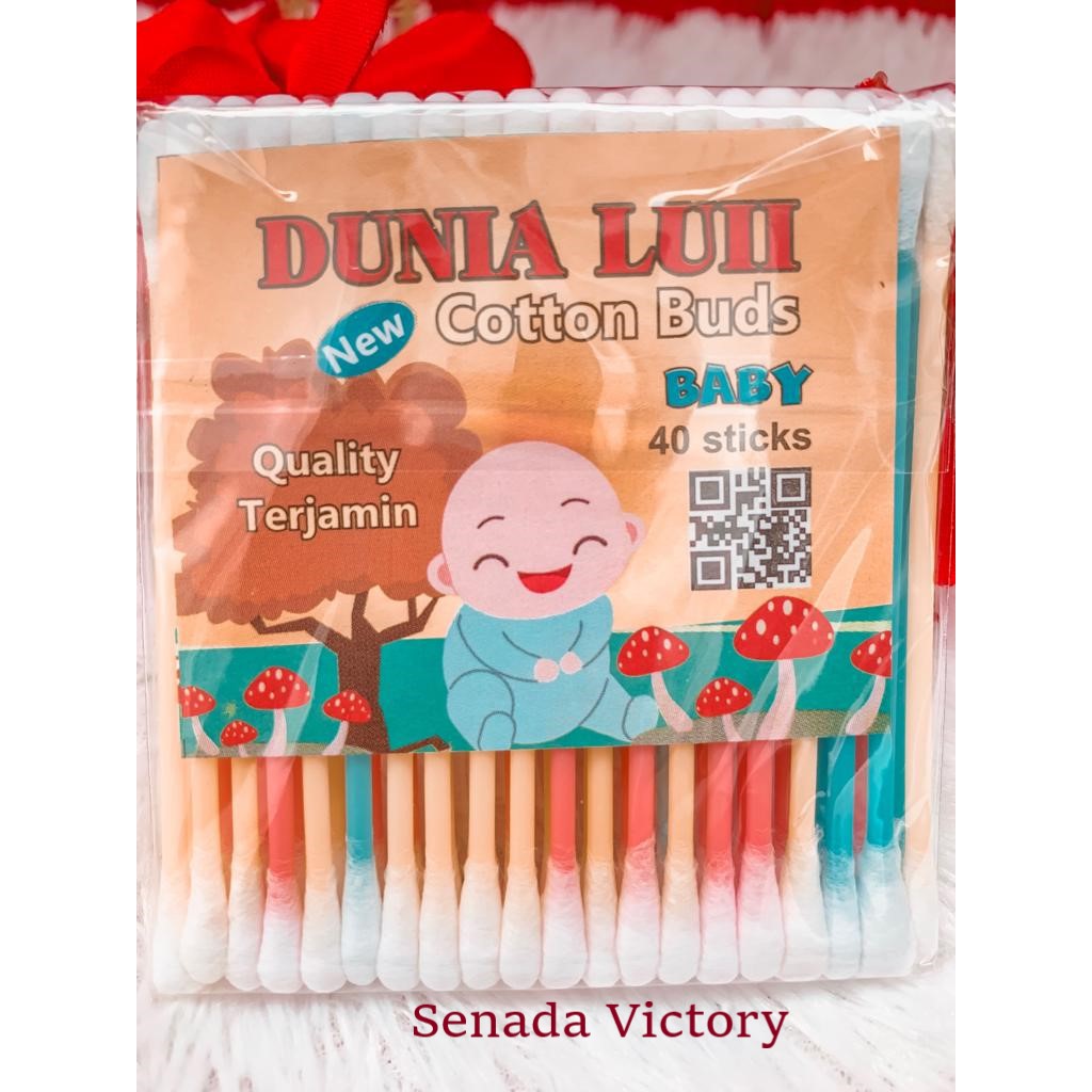 Cotton Buds Bayi Korek Kuping Isi 40 Pcs