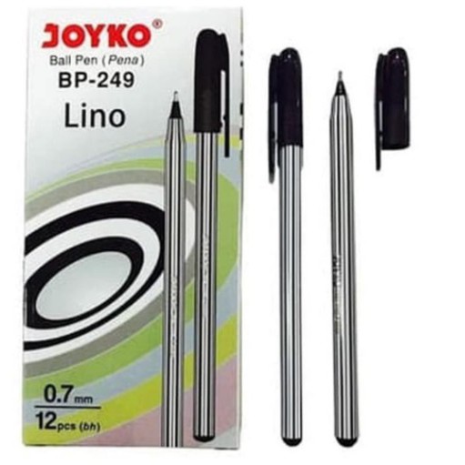 

Ball Pen Pulpen Pena Joyko Bp-249 1 Box 12 Pcs Lino 0.7 Mm