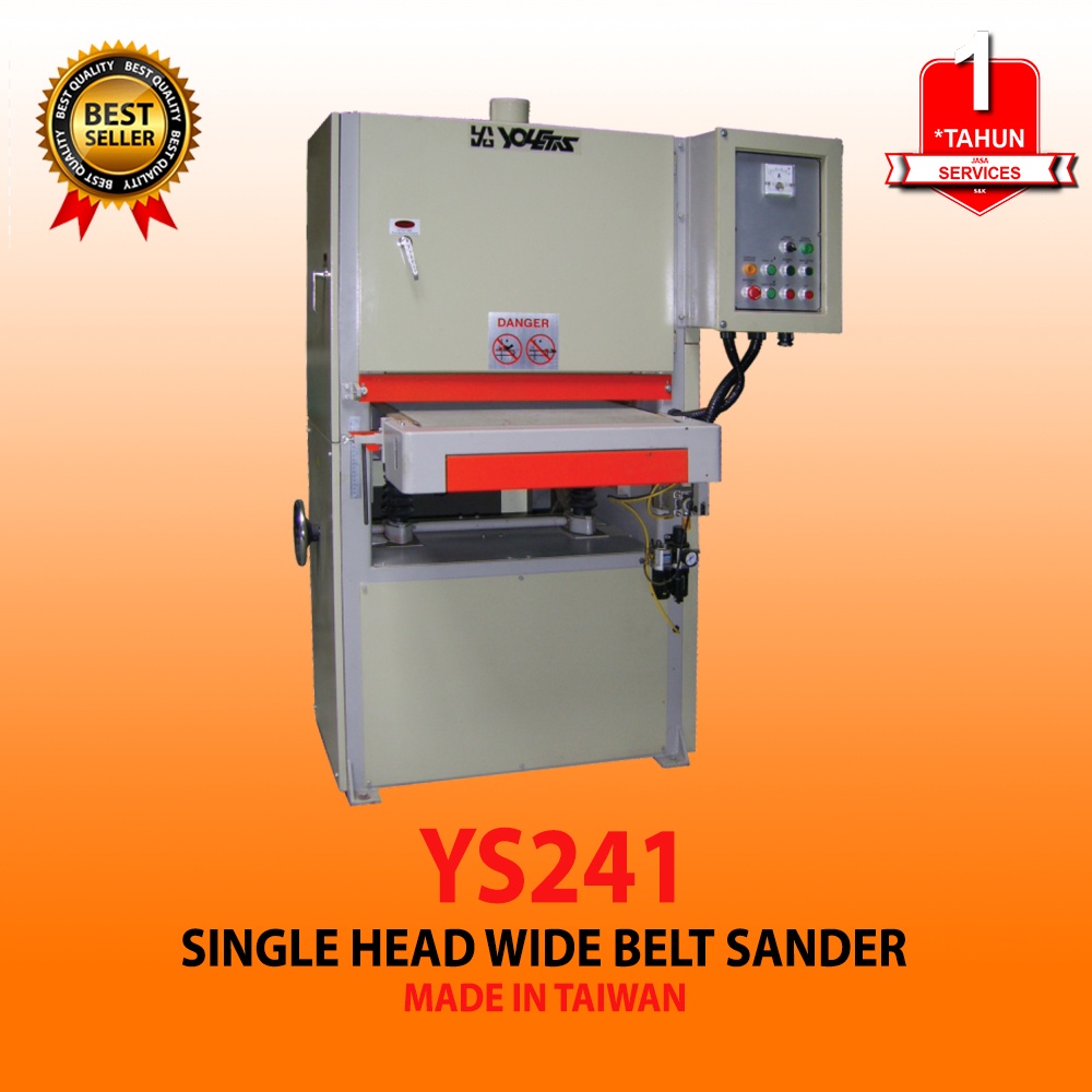 Mesin Amplas Kayu Single Head Wide Belt Sander AKS - YS241