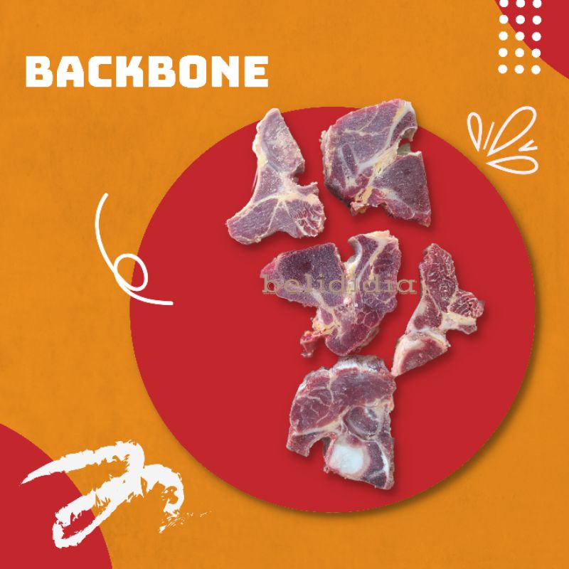 TULANG SOP BACKBONE 1kg / IGA GONDRONG / Tulangan sapi / IGA KALDU SAPI free bumbu kuah bakso sachet