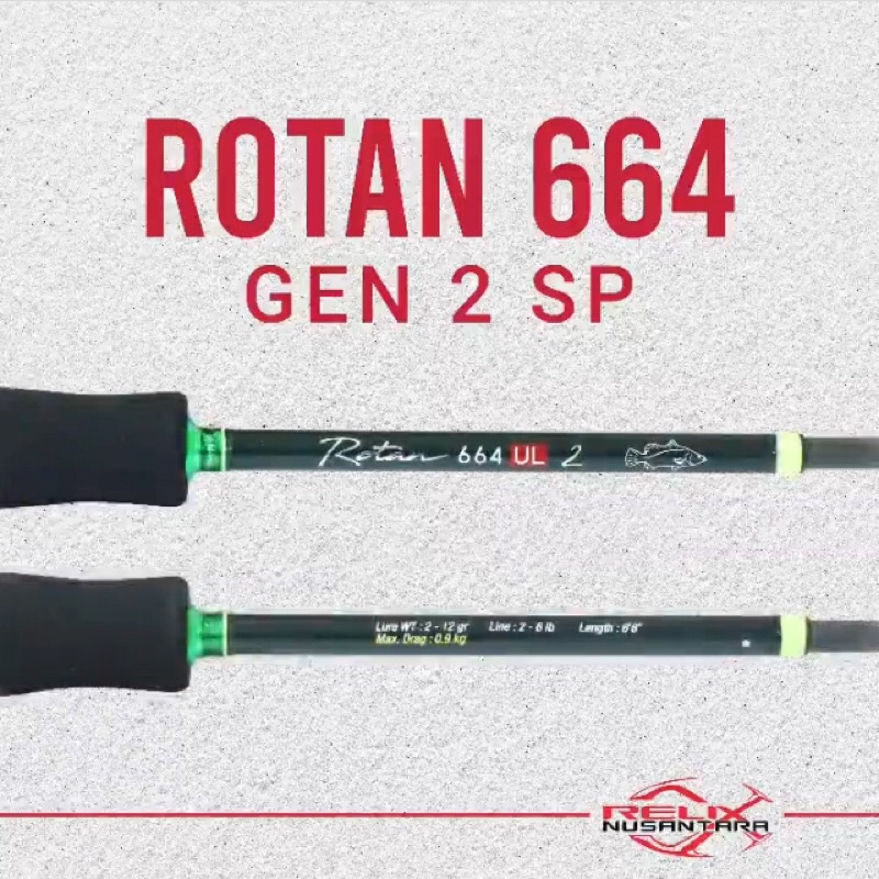 Joran Rotan 664 Gen 2 SP Relix Nusantara