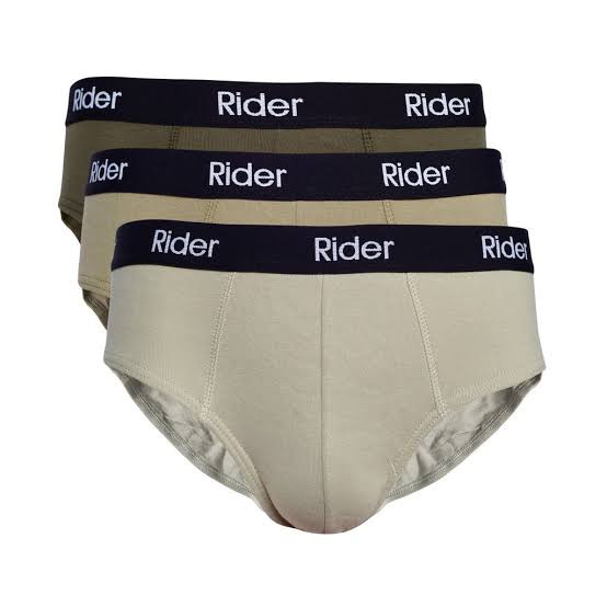 1 Box 3 Pcs CD Rider Active Brief R 315 B - Celana Dalam Pria Dewasa - Mix Warna