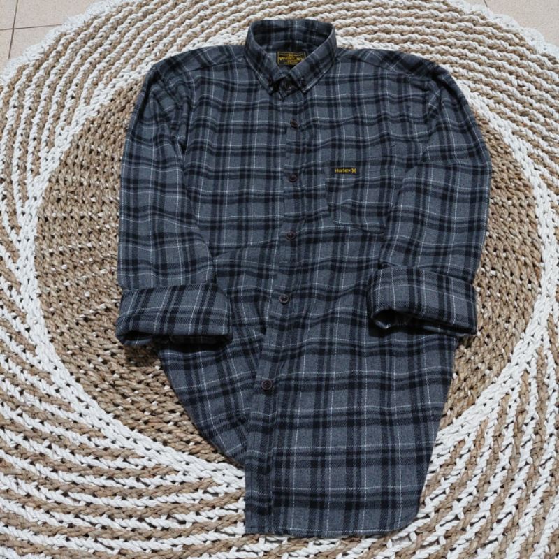 Kemeja Flanel Impor Pria Lengan Panjang Unisex Kemeja Wanita Kemeja Pria Flanel Formal Distro Premium Quality-15