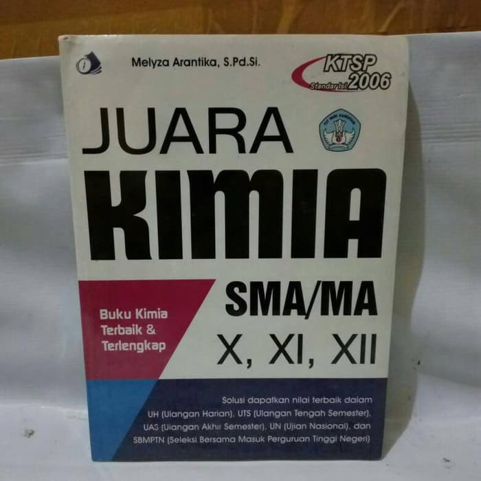 

JUARA KIMIA SMA/MA X, XI, XII