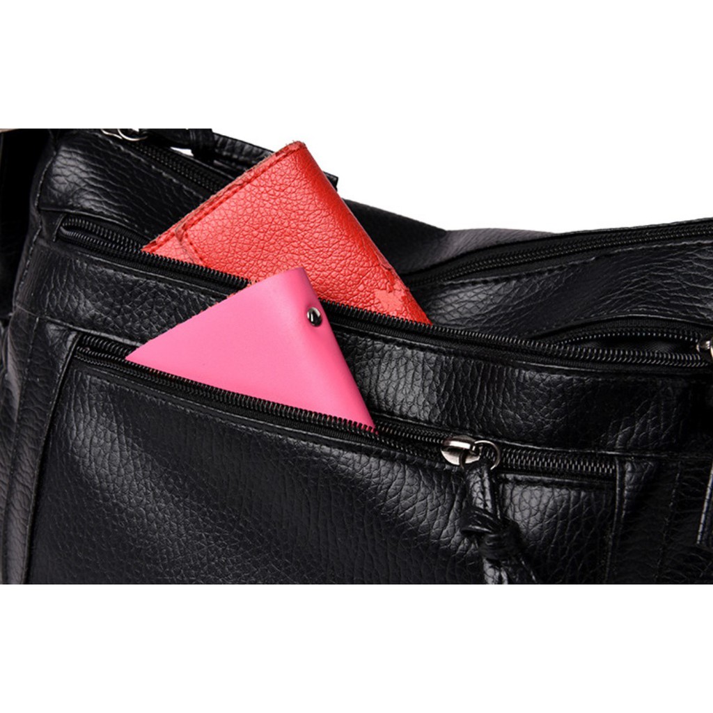 Tas Selempang Wanita Fashion Korea Style Sling Bag Women PU Satu7an T122