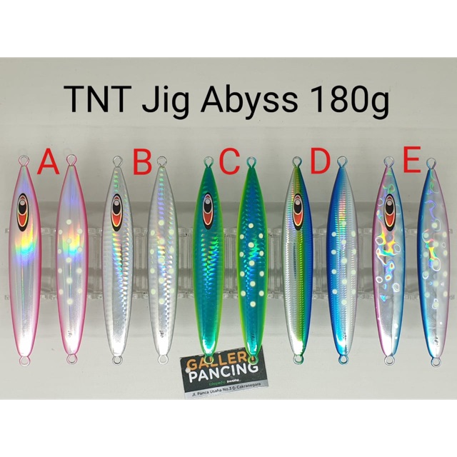 Metal Jig TNT Abyss 180g