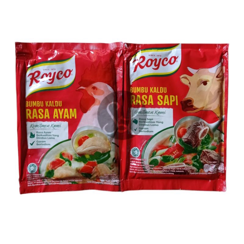 Royco Bumbu Kaldu Ayam 94gr / Royco Bumbu Kaldu Sapi 94gr