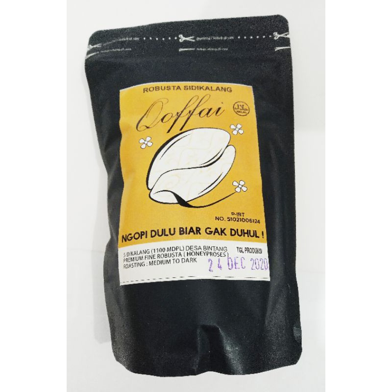 Kopi bubuk Qoffai/kopi halus/kopi robusta asli/kopi Sidikalang/kopi mantap