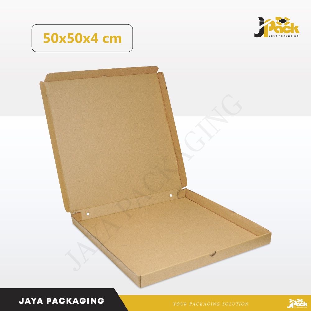 Box 50x50x4 LD Pizza Besar/Kardus/Karton/boxpizza/Pizza/Hampers/gotti/tinggi4