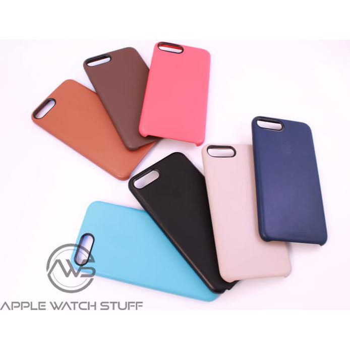 Apple Premium Leather Case Iphone 7 Plus / Iphone 7+ Model Original