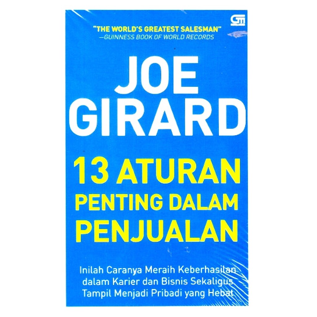 PREMIUM BARU Buku 13 Aturan Penting Dalam Penjualan . Gramedia TERLARIS