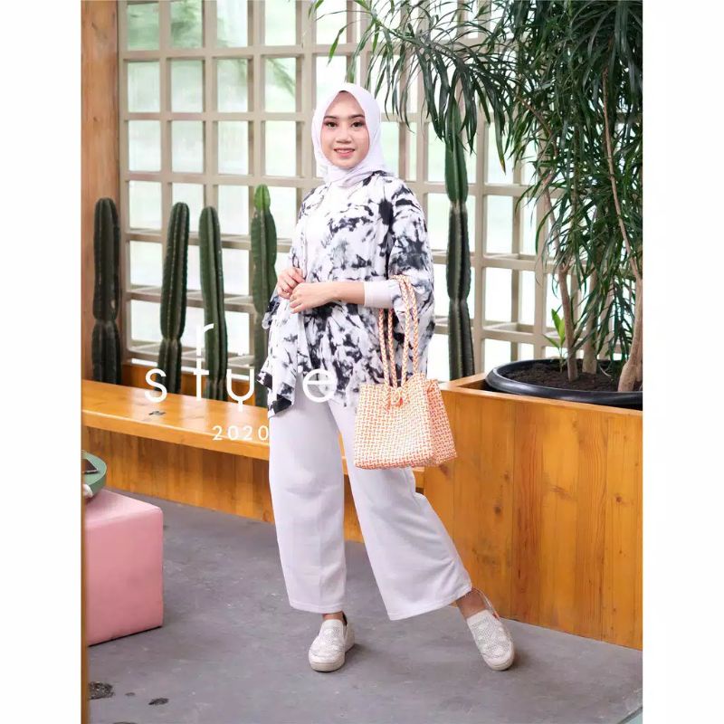 CUCI GUDANG BAJU CAVA OUTER (TIE DYE) by Riistyle