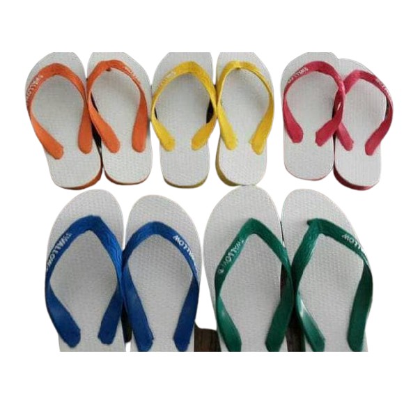 PROMO SANDAL JEPIT SWALLOW ORIGINAL CLASSIC SENDAL KARET PRIA WANITA LEGENDA - ORANGE, 38 TERBAIK