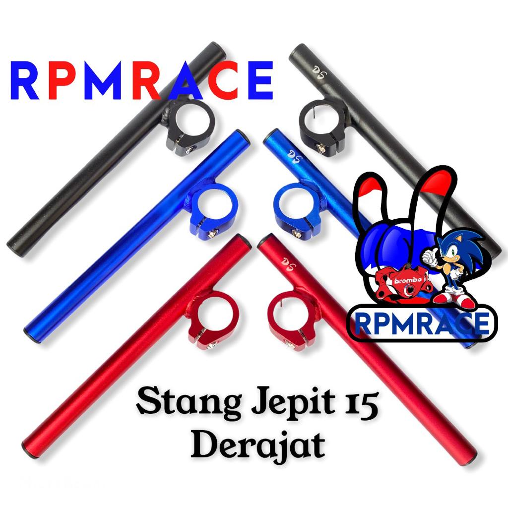 Stir Stang  Jepit Drag 15 Derajat Universal Ninja 150 Vixion Rx king Scorpio Satria Fu Dll