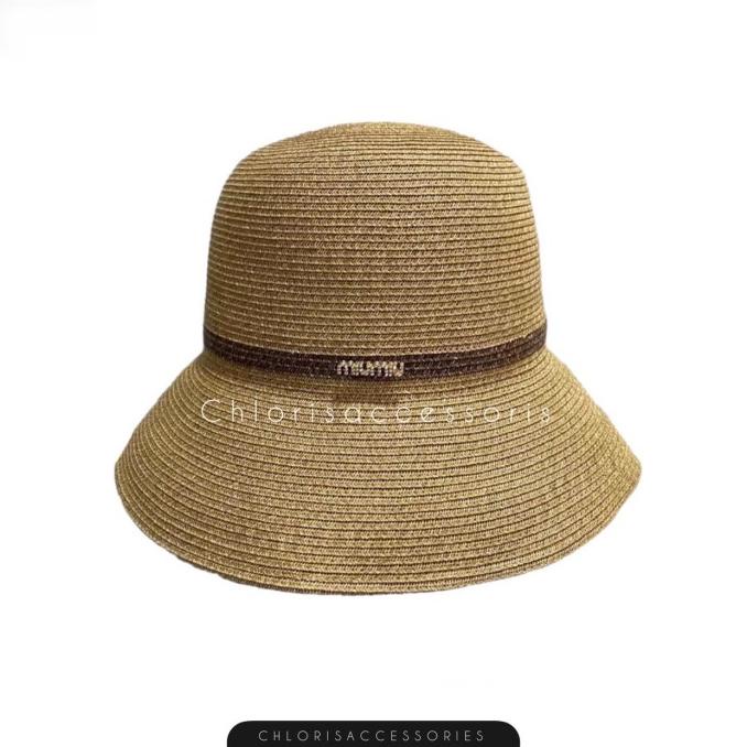 Topi Bucket Branded Wanita Import Fashion 0120 Momentora