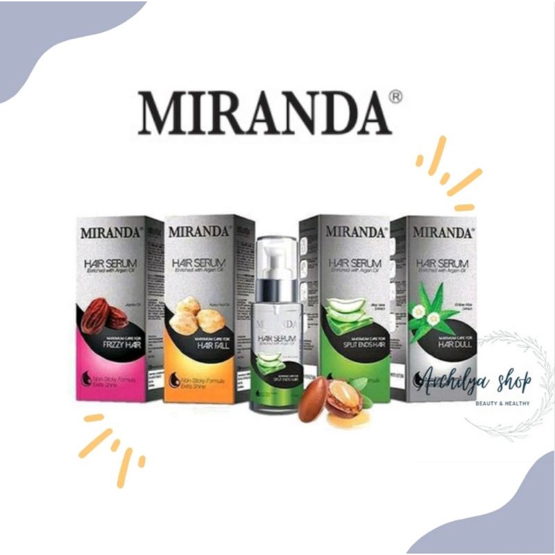 Miranda Hair Serum 100ml / Serum Rambut